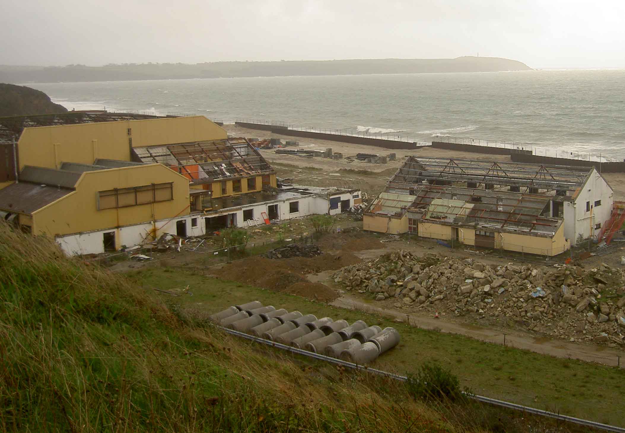 The Coliseum complex now derelict